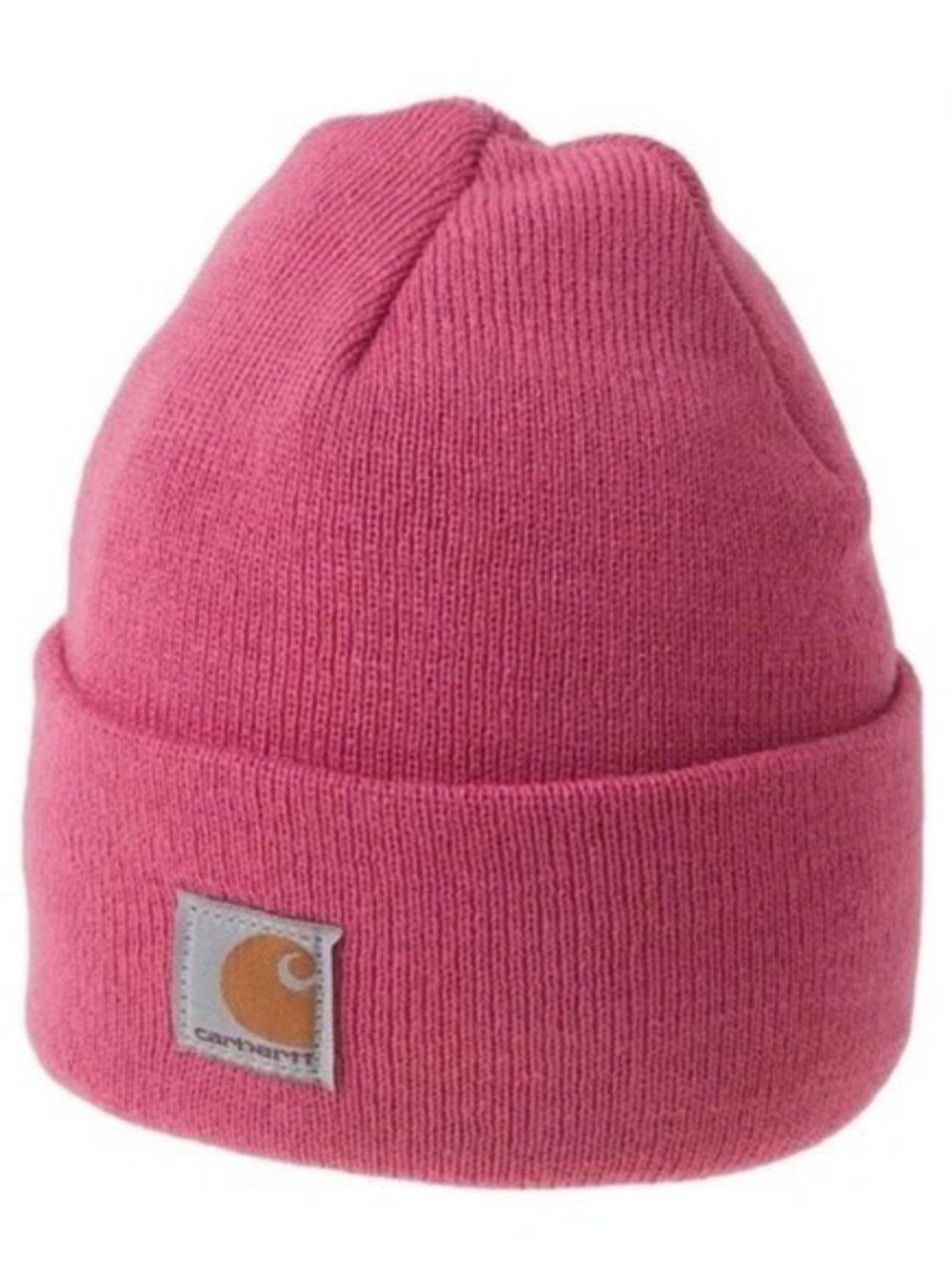 Carhartt | Pink Beanie Foldover Beanie Hat | Size Toddler